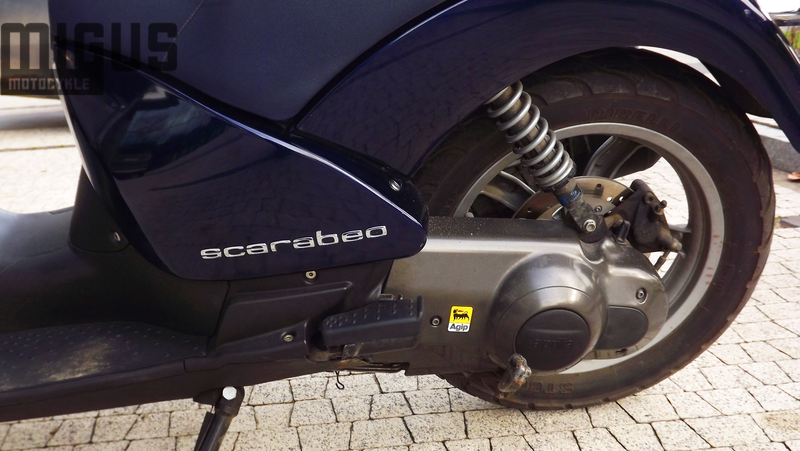 Silnik Scarabeo 125 test